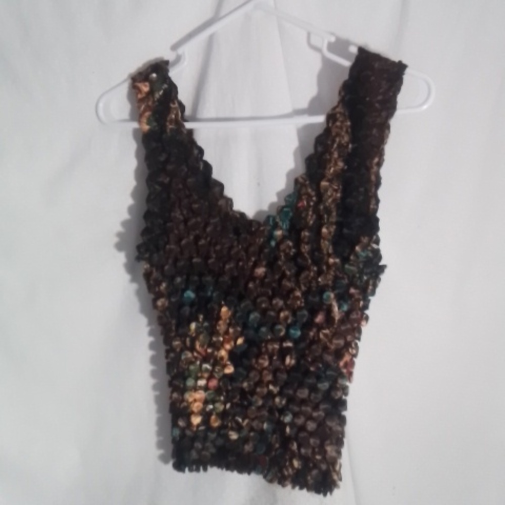 Vintage Women's Popcorn Top